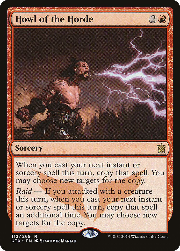 Howl of the Horde (112) Foil - Khans of Tarkir
