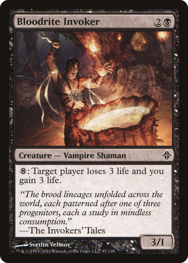 Bloodrite Invoker (097) Foil - Rise of the Eldrazi