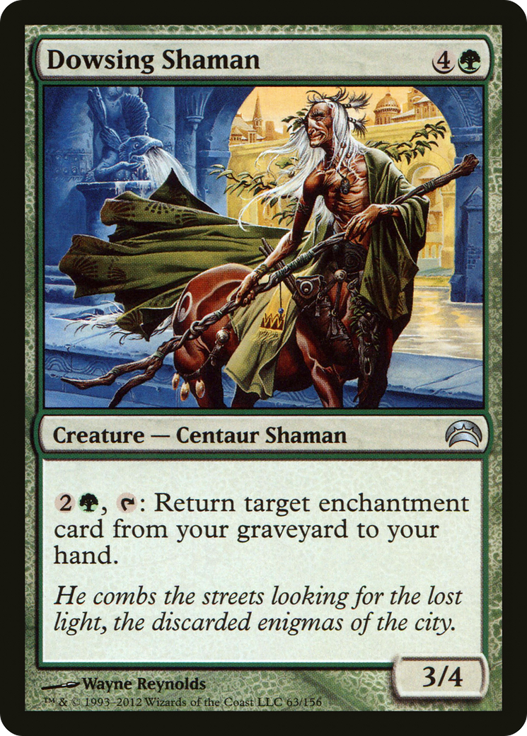 Dowsing Shaman (063) - Planechase 2012