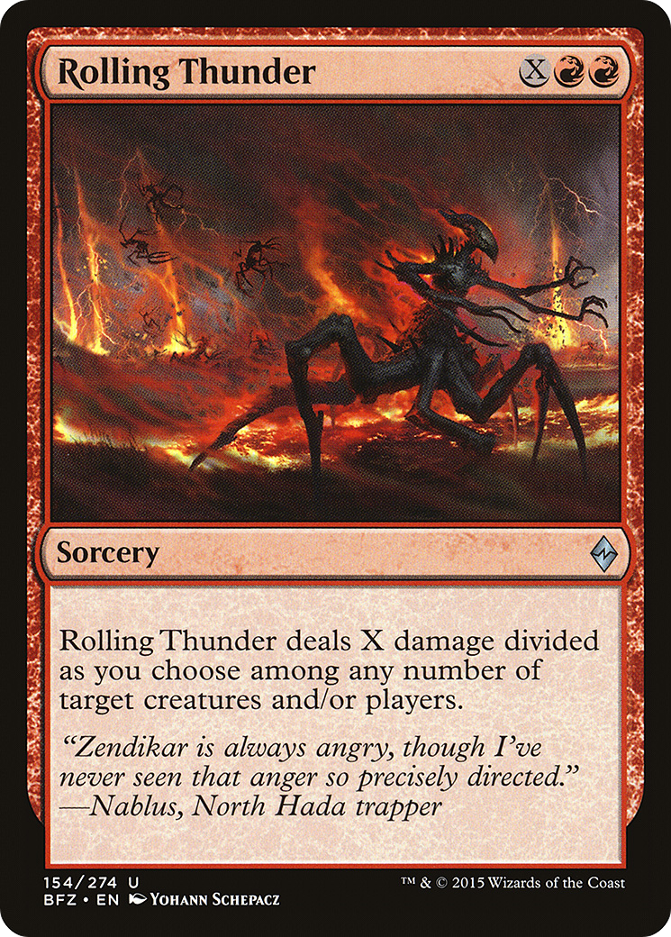 Rolling Thunder (154) - Battle for Zendikar