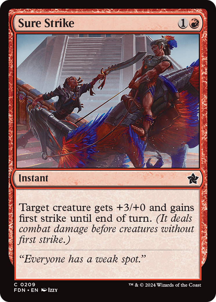 Sure Strike (209) Foil - Foundations