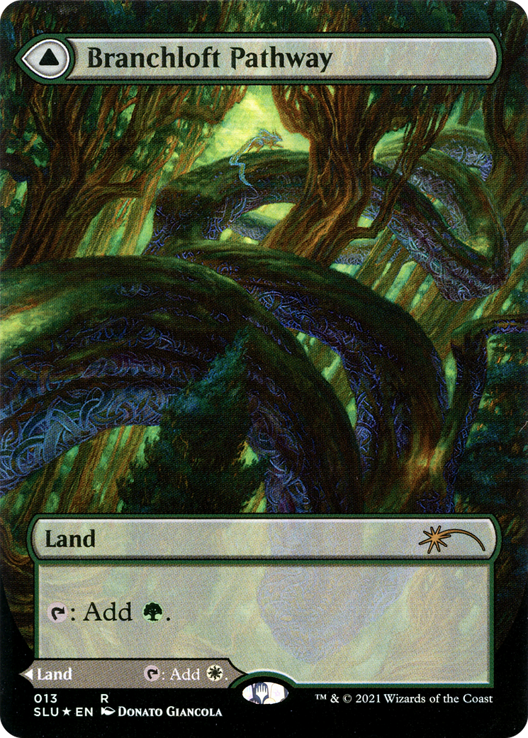 Branchloft Pathway // Boulderloft Pathway (013) Foil - Secret Lair: Ultimate Edition
