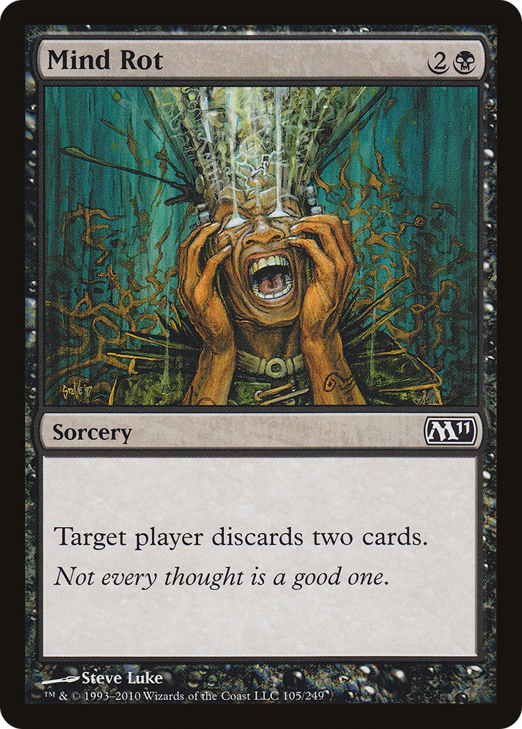 Mind Rot (105) Foil - Magic 2011