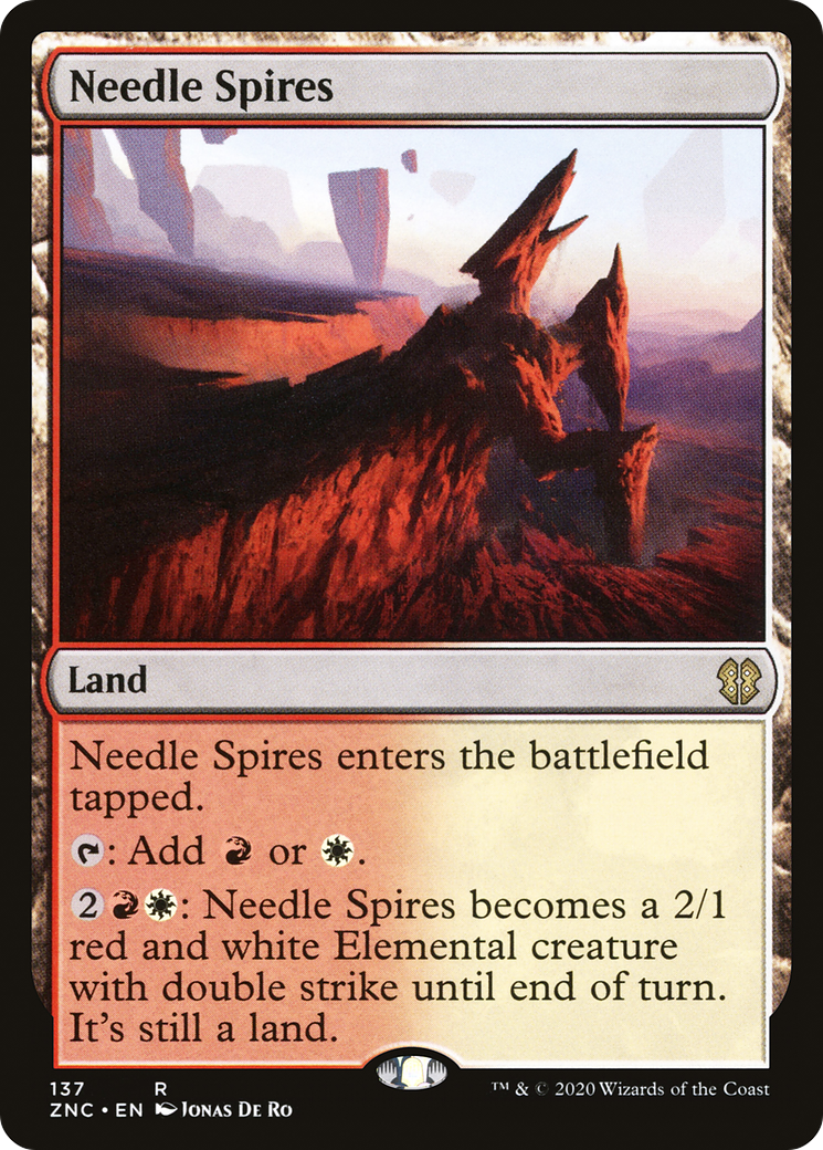 Needle Spires (137) - Zendikar Rising Commander