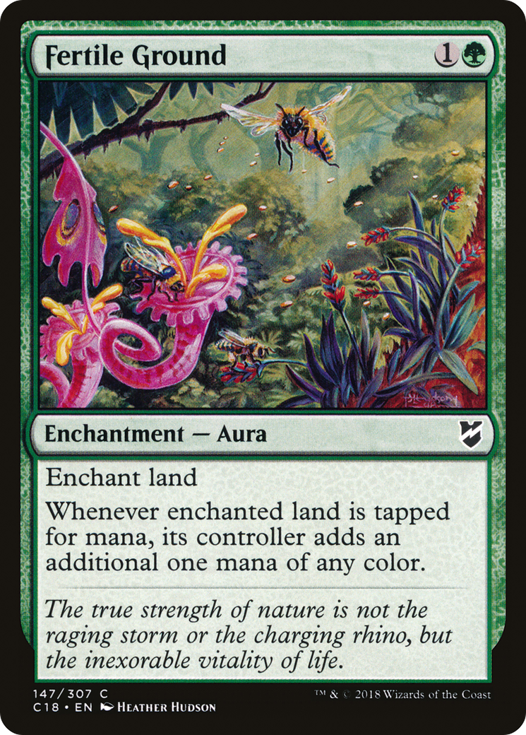 Fertile Ground (147) - Commander 2018