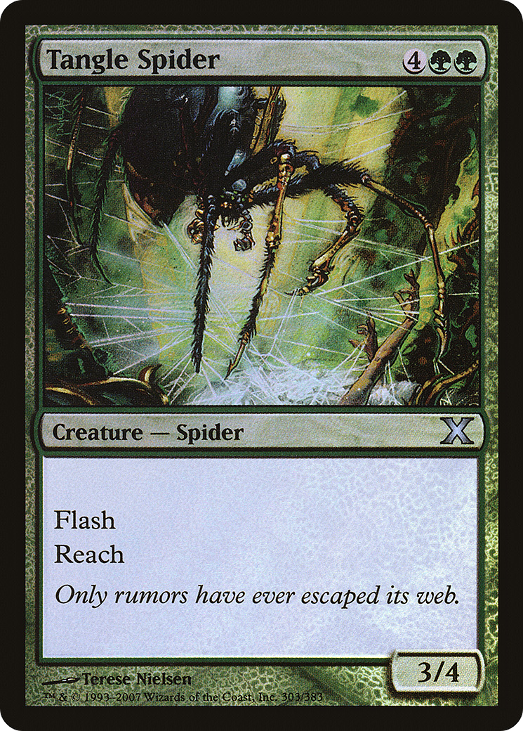Tangle Spider (303) Foil - Tenth Edition