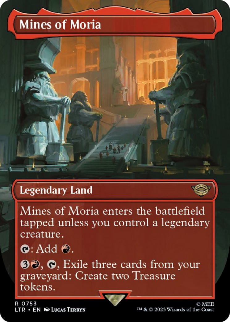 Mines of Moria (753) Foil - The Lord of the Rings: Tales of Middle-earth