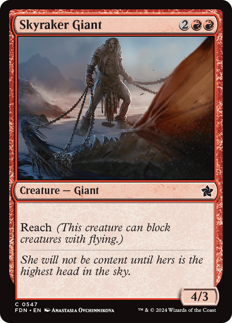 Skyraker Giant (547) - Foundations