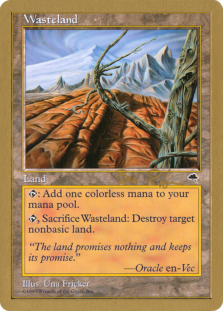 Wasteland - 1998 Ben Rubin (TMP) (Retro) - World Championship Decks 1998