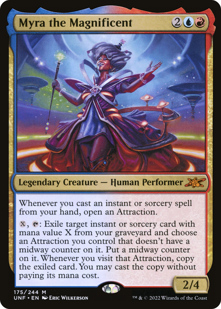 Myra the Magnificent (175) Foil - Unfinity