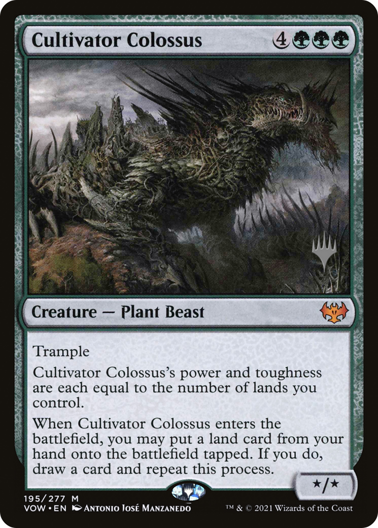 Cultivator Colossus (195p) - Innistrad: Crimson Vow Promos