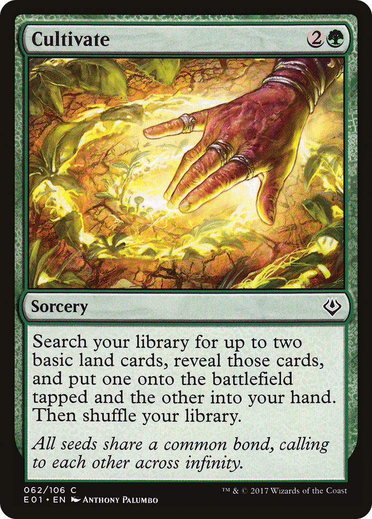 Cultivate (062) - Archenemy: Nicol Bolas