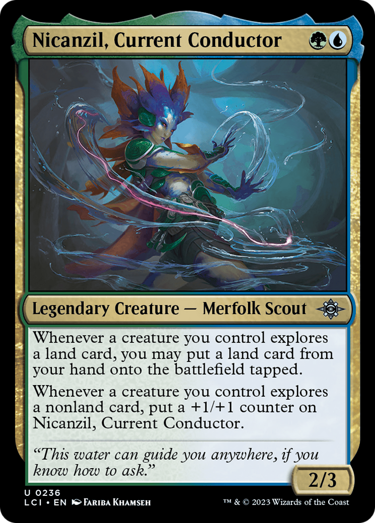 Nicanzil, Current Conductor (236) - The Lost Caverns of Ixalan