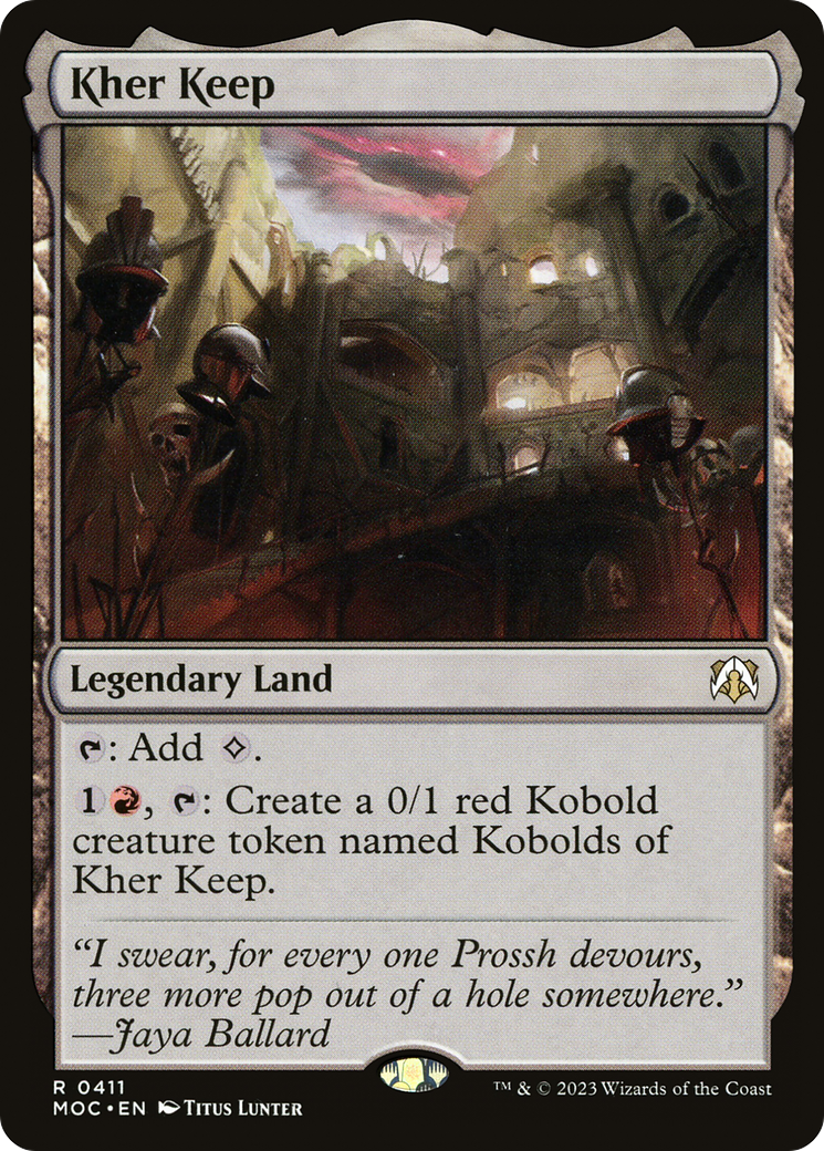 Kher Keep (411) - March of the Machine Commander