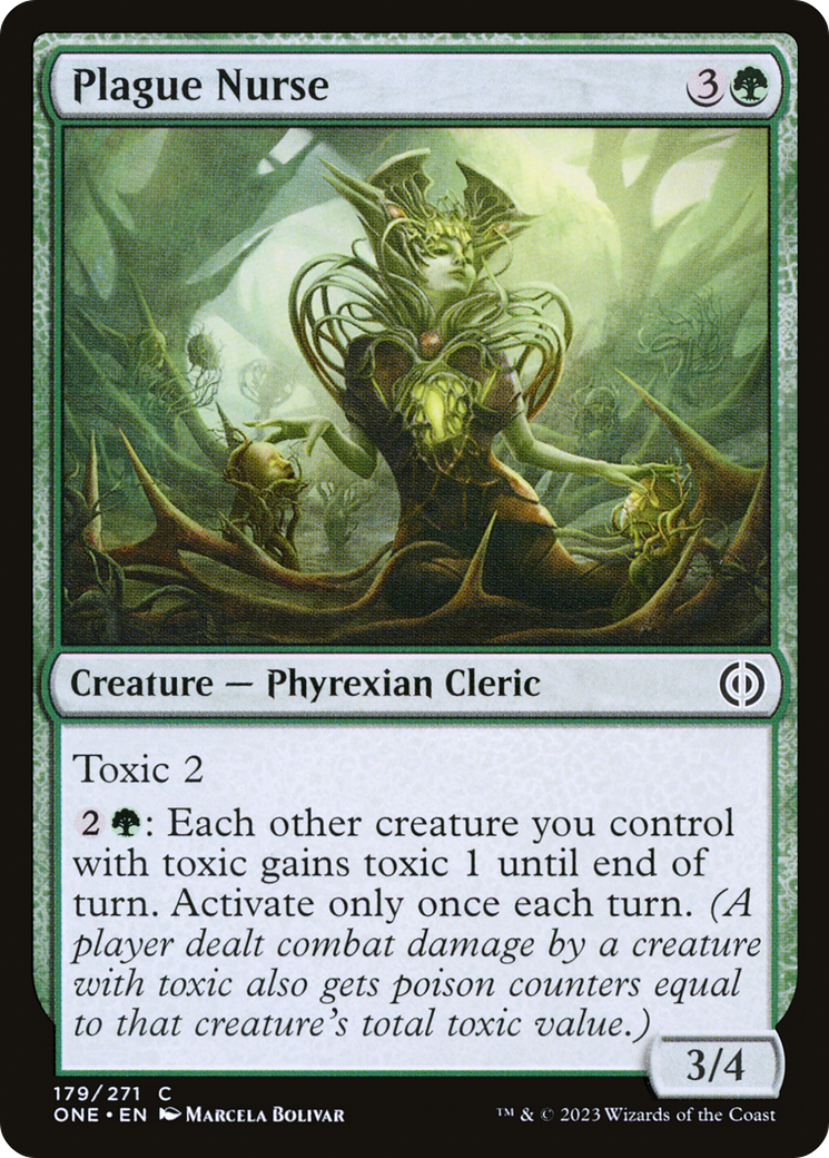 Plague Nurse (179) Foil - Phyrexia: All Will Be One