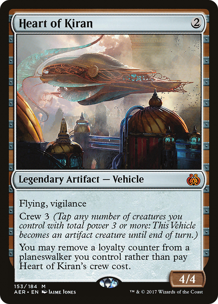 Heart of Kiran (153) Foil - Aether Revolt