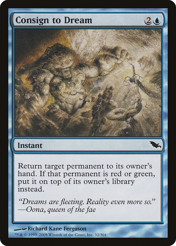 Consign to Dream (032) Foil - Shadowmoor