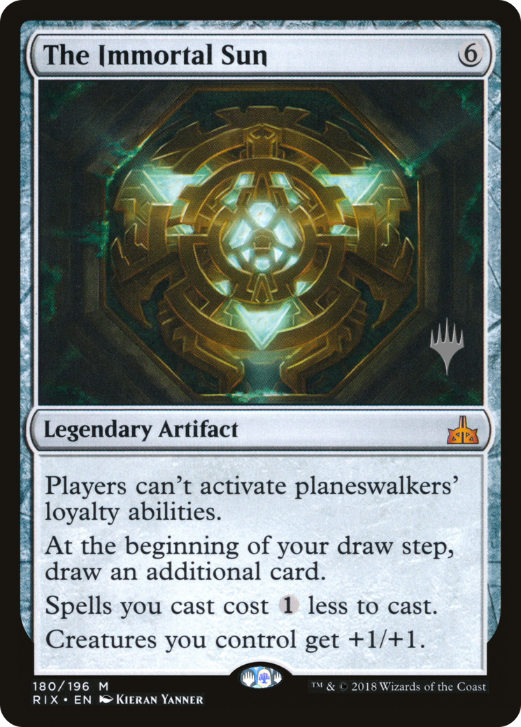The Immortal Sun (180) Foil - Rivals of Ixalan Promos