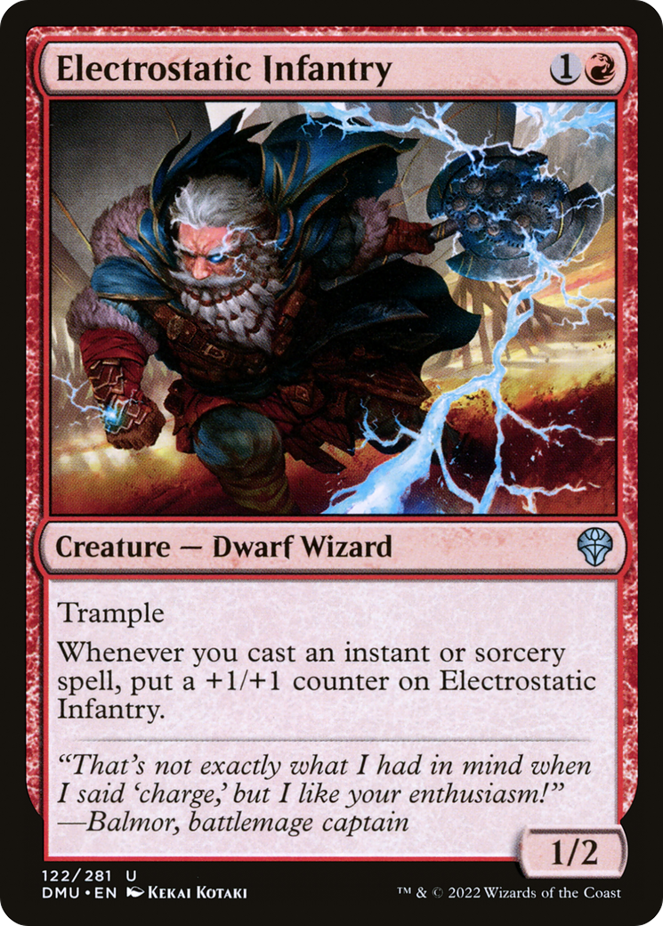 Electrostatic Infantry (122) - Dominaria United