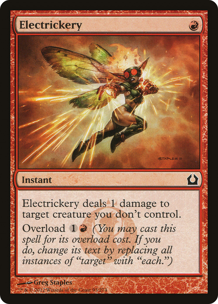 Electrickery (093) Foil - Return to Ravnica