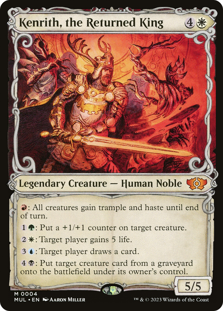 Kenrith, the Returned King (Showcase) (004) Foil - Multiverse Legends