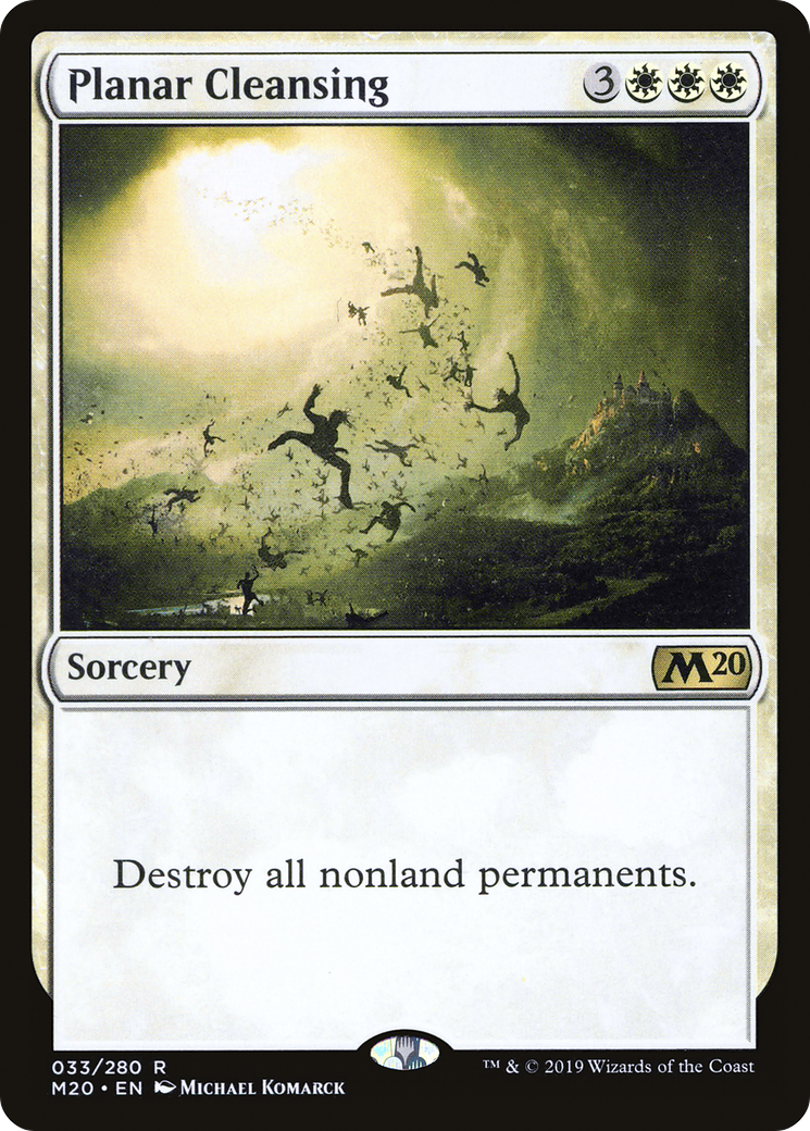 Planar Cleansing (033) Foil - Core Set 2020