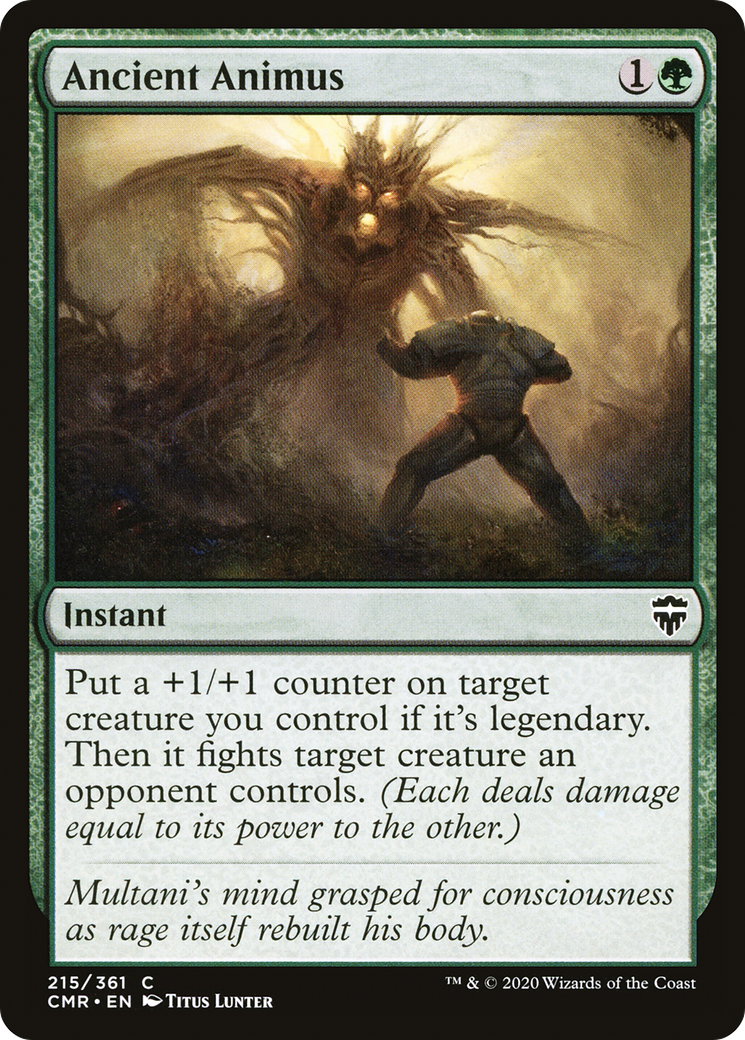 Ancient Animus (215) Foil - Commander Legends