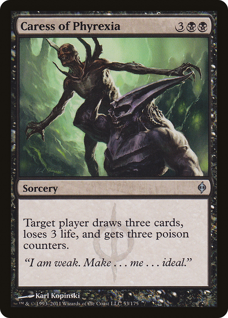 Caress of Phyrexia (053) Foil - New Phyrexia