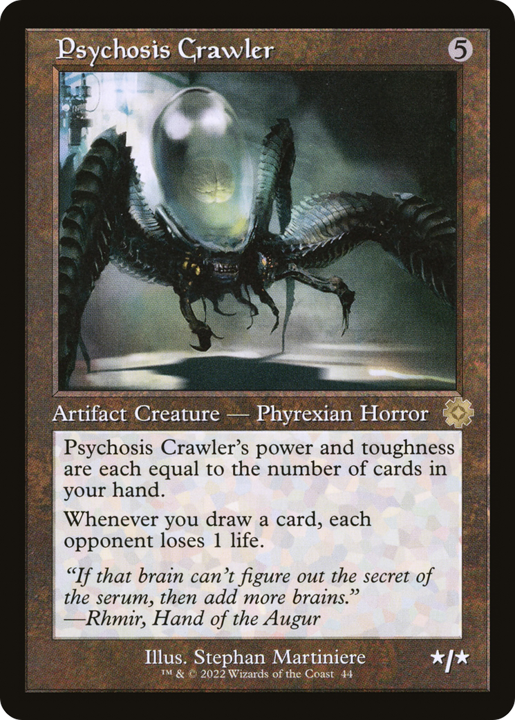 Psychosis Crawler (Retro) (044) Foil - The Brothers' War Retro Artifacts