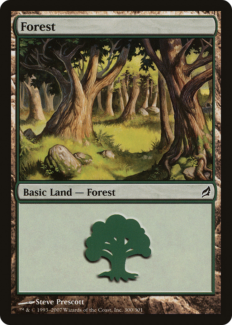 Forest (300) Foil - Lorwyn