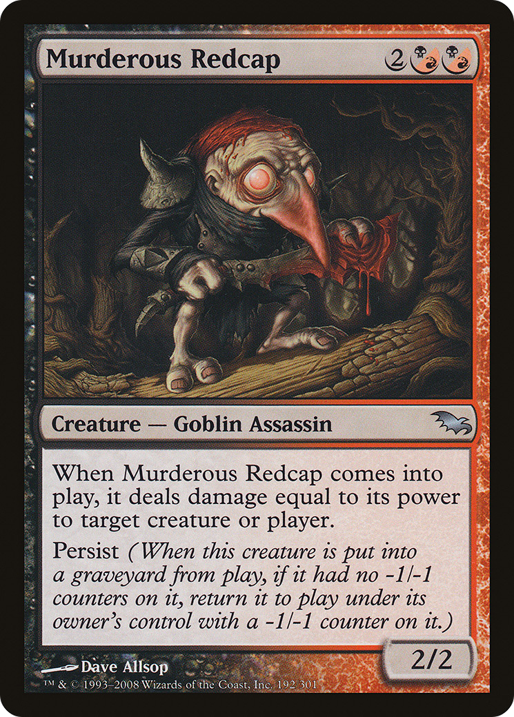 Murderous Redcap (192) Foil - Shadowmoor