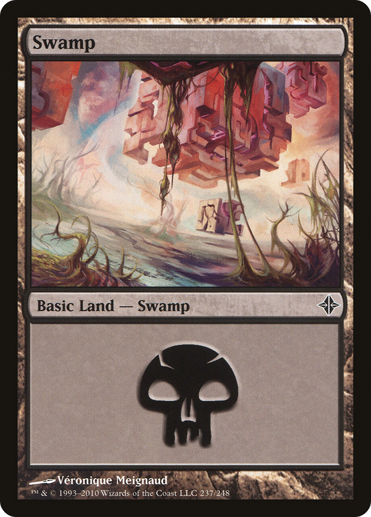 Swamp (237) Foil - Rise of the Eldrazi