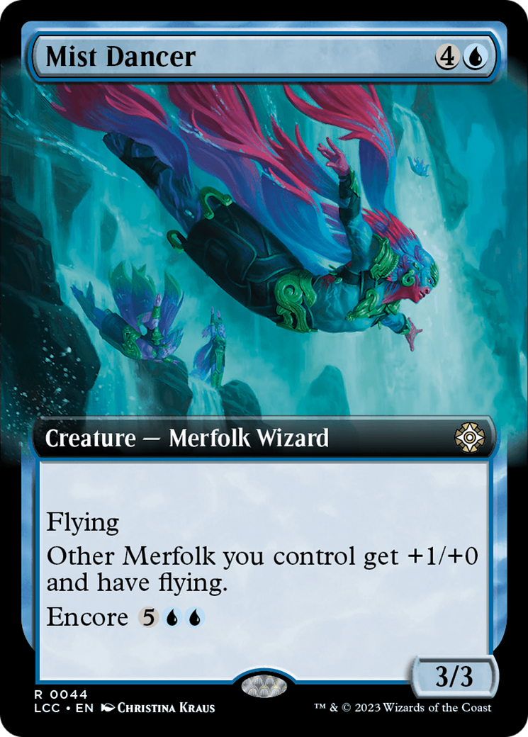 Mist Dancer (Extended Art) (044) - The Lost Caverns of Ixalan Commander