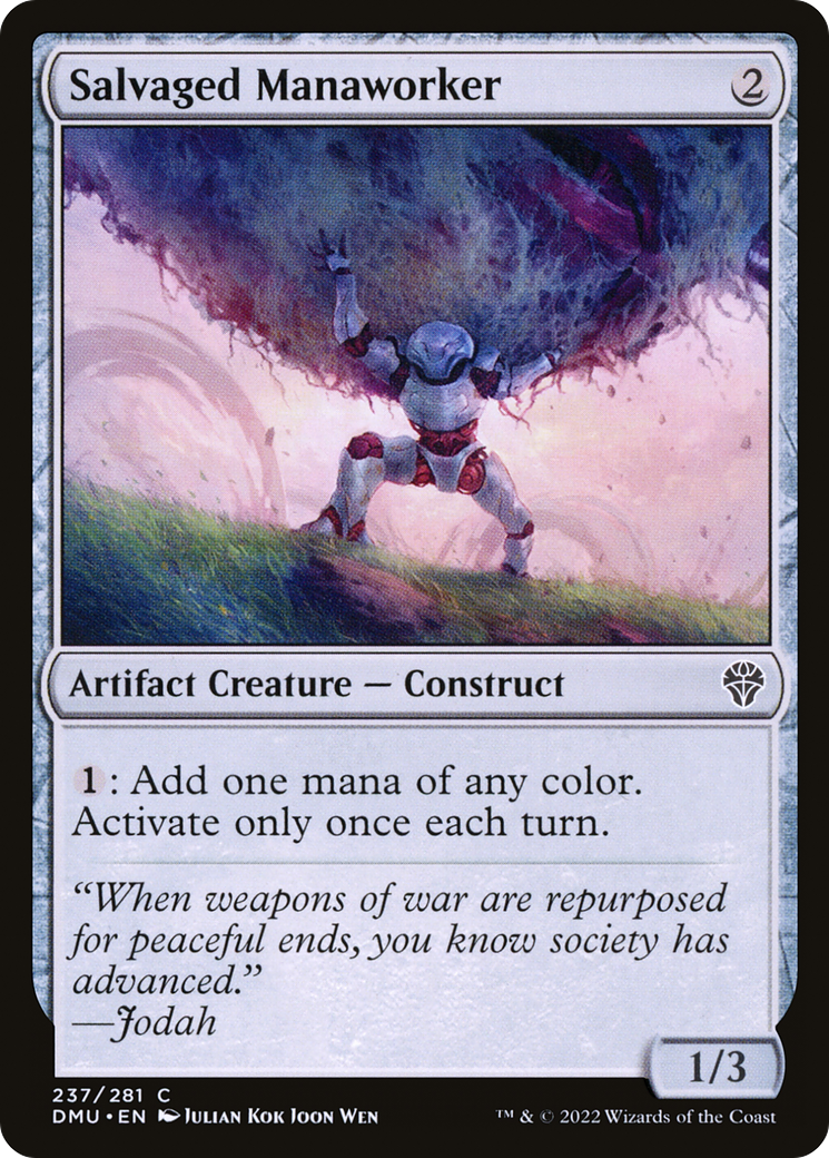 Salvaged Manaworker (237) Foil - Dominaria United