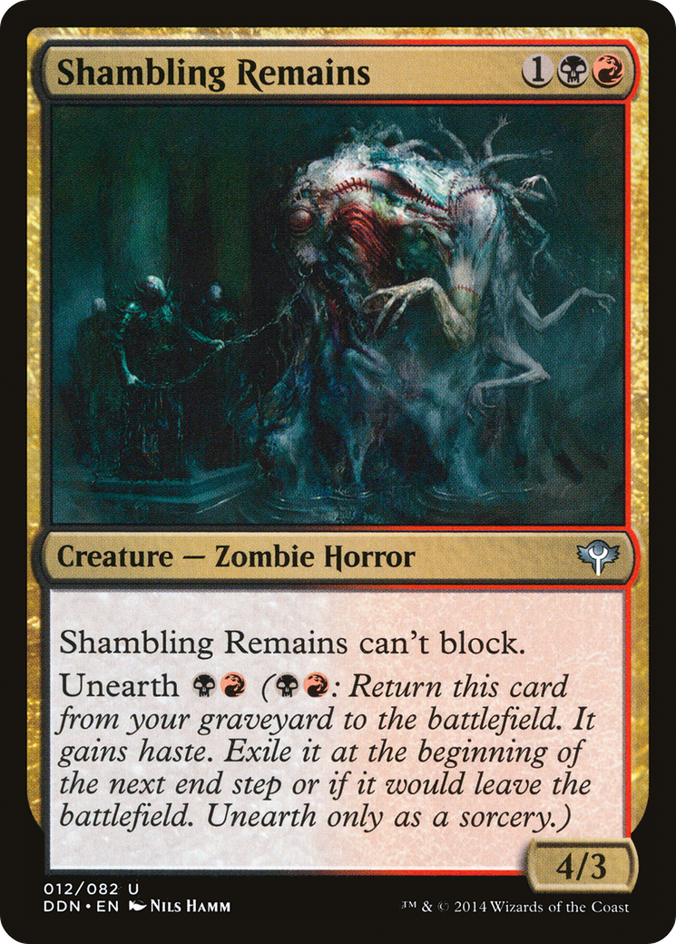 Shambling Remains (012) - Duel Decks: Speed vs. Cunning