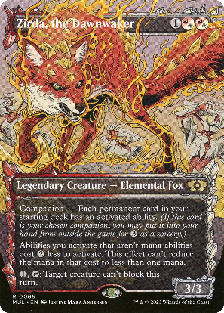 Zirda, the Dawnwaker (Showcase) (065) Foil - Multiverse Legends