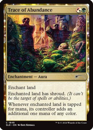 Trace of Abundance (1849) - Secret Lair Drop