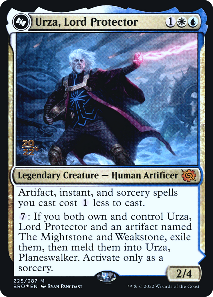 Urza, Lord Protector (225) Foil - The Brothers' War Promos
