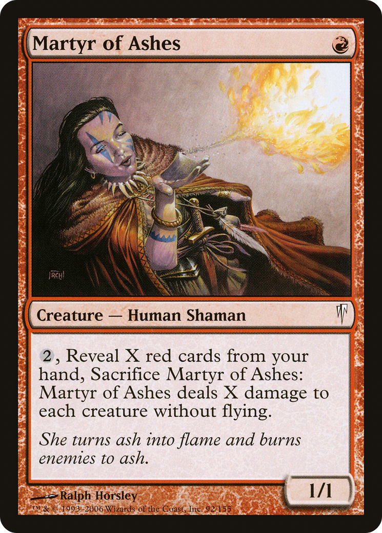 Martyr of Ashes (092) - Coldsnap Foil