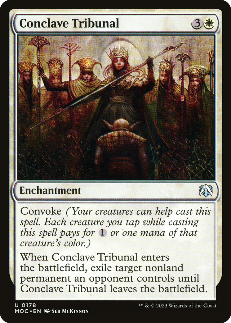 Conclave Tribunal (178) - March of the Machine Commander