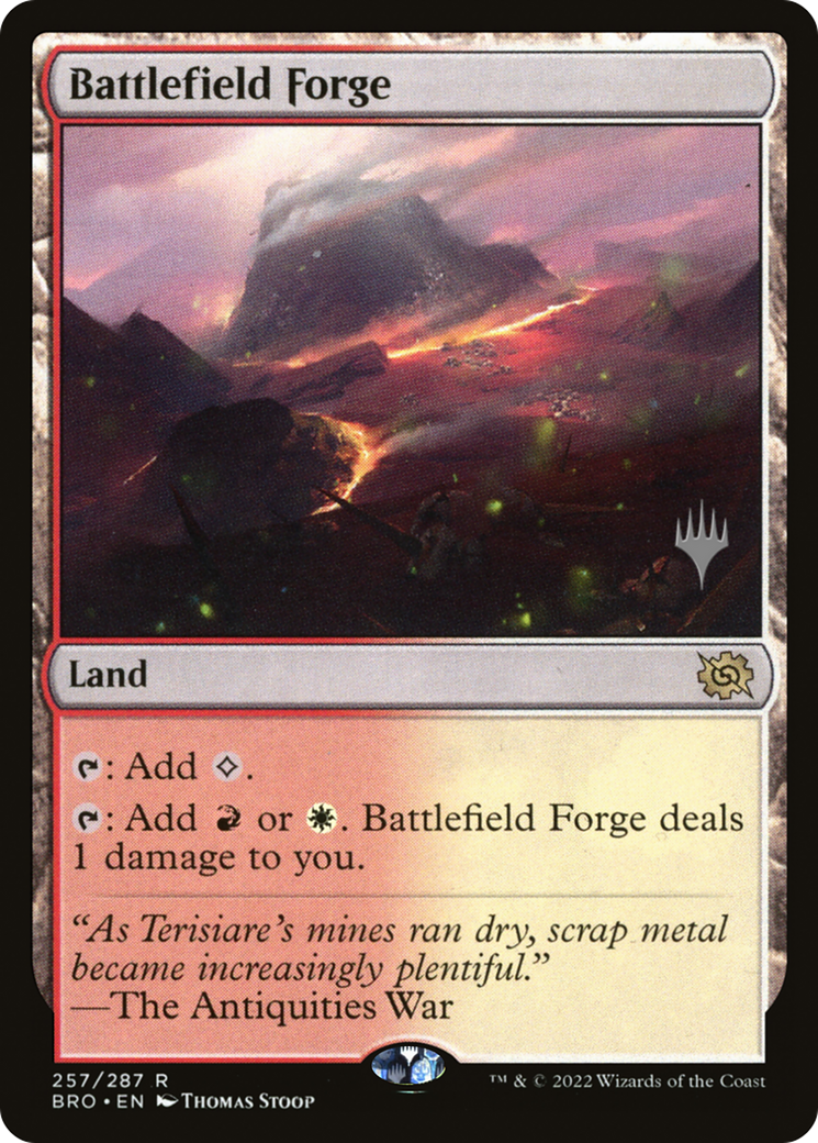 Battlefield Forge (257p) - The Brothers' War Promos