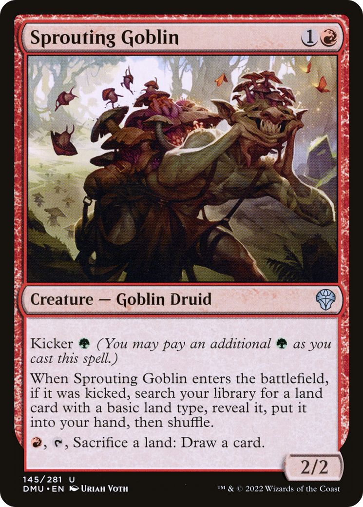 Sprouting Goblin (145) - Dominaria United
