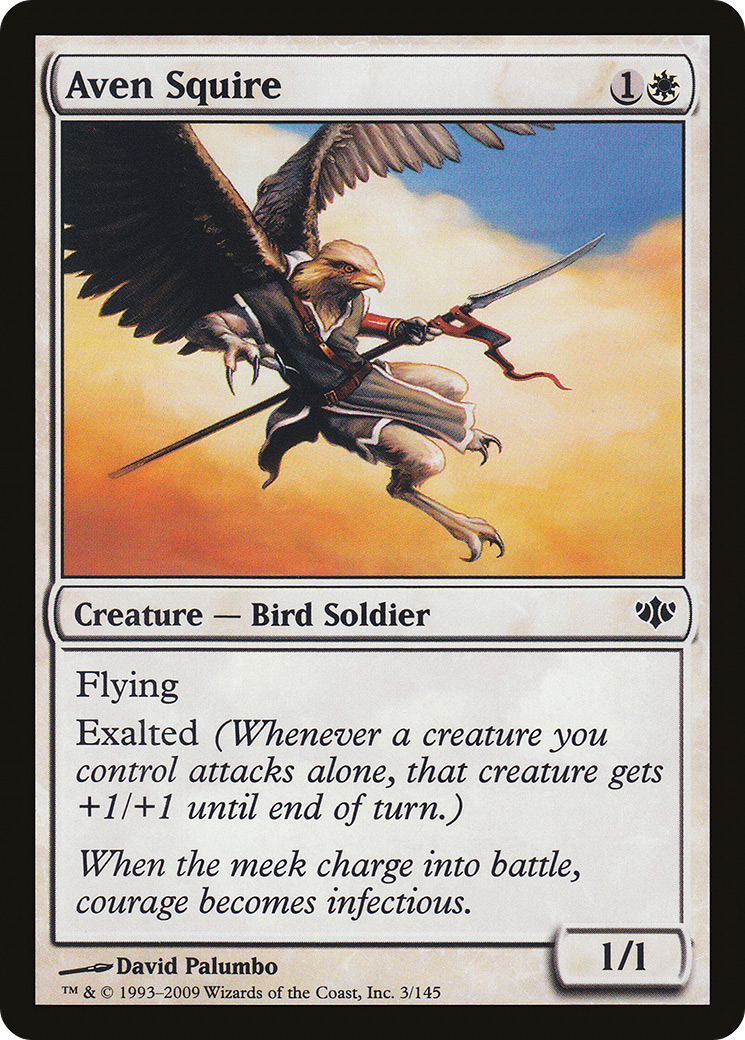 Aven Squire (003) Foil - Conflux