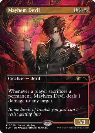 Mayhem Devil (028) Foil - Secret Lair Showdown