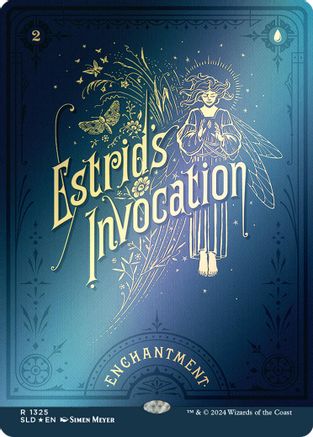 Estrid's Invocation // Estrid's Invocation (1325) Foil - Secret Lair Drop
