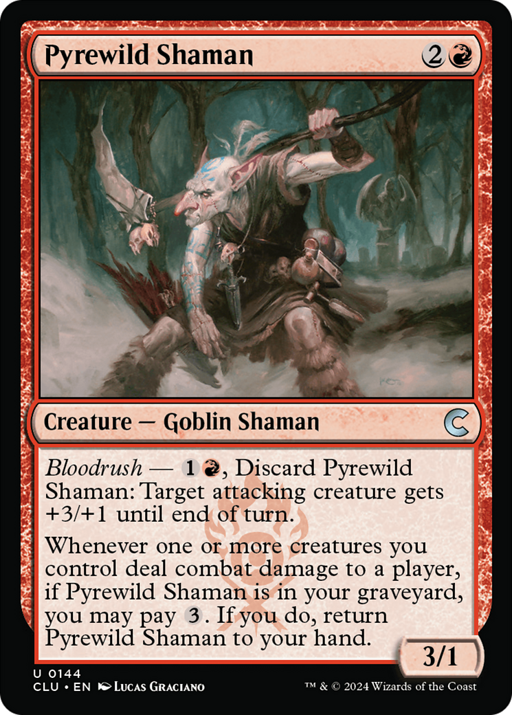 Pyrewild Shaman (144) - Ravnica: Clue Edition