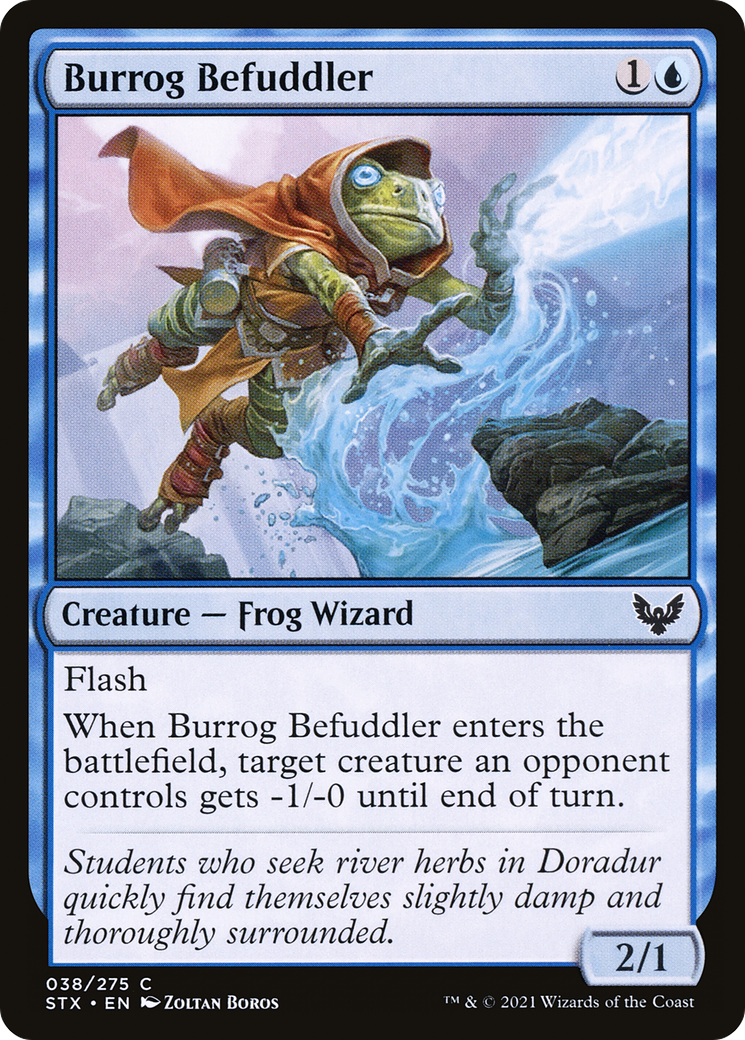 Burrog Befuddler (038) Foil - Strixhaven: School of Mages