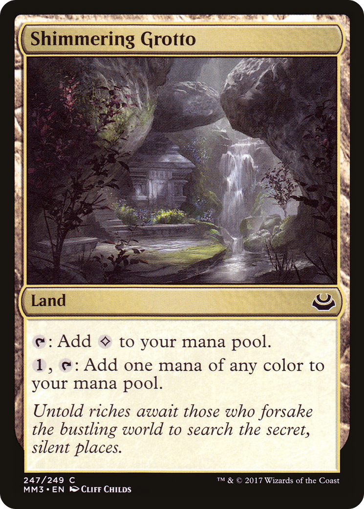 Shimmering Grotto (247) Foil - Modern Masters 2017