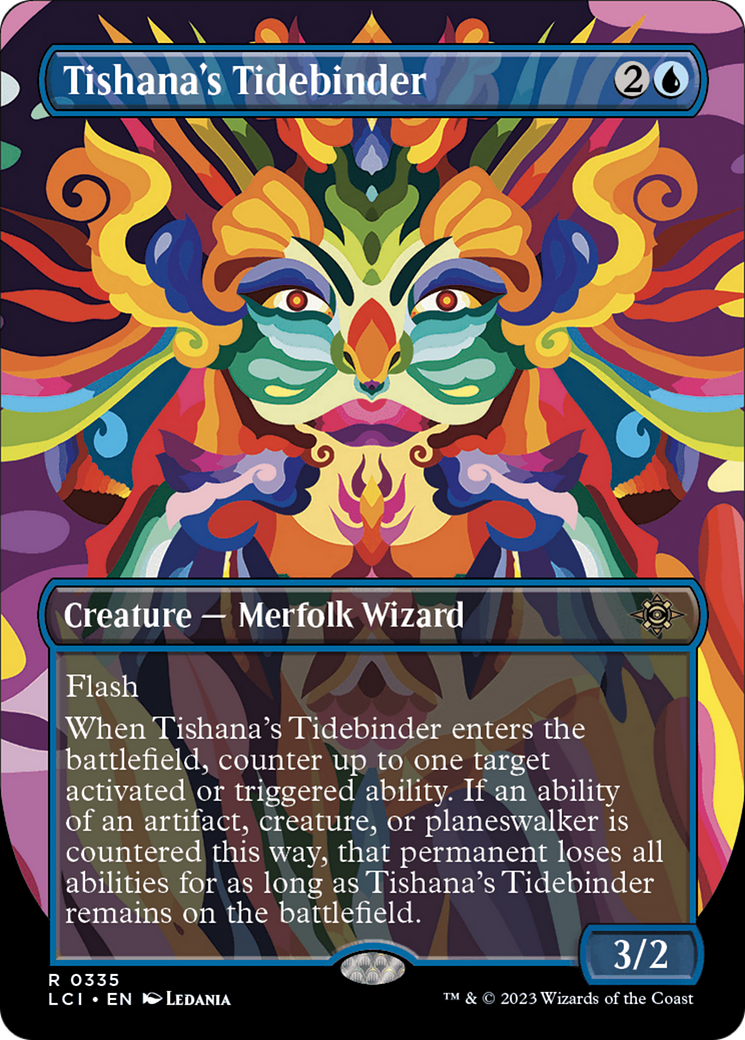 Tishana's Tidebinder (Borderless) (335) - The Lost Caverns of Ixalan