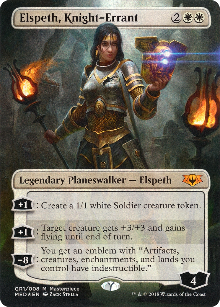 Elspeth, Knight-Errant (GR1) Foil - Mythic Edition